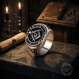 Classic Masonic AG Stainless Steel Religious Ring