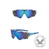 Colorful Full Frame UV-Proof Outdoor Cycling PC Sunglasses
