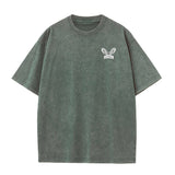 Multicolor Gthic Logo Vintage Washed T-shirt