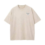 Multicolor Gthic Logo Vintage Washed T-shirt