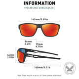 Colorful Outdoor UV-Proof Polarized PC Sunglasses