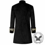 Court Medieval Stand Collar Retro Tuxedo Costume
