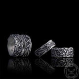 Crack Sew Knot Sterling Silver Ring | Gthic.com