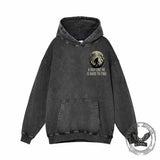 Cryptid Dad Hard to Find Bigfoot Vintage Washed Hoodie | Gthic.com
