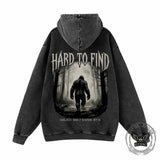 Cryptid Dad Hard to Find Bigfoot Vintage Washed Hoodie