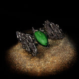 Dark Angel Wing Brass Gothic Jewelry Set