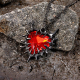 Dark Thorn Heart Alloy Gothic Necklace | Gthic.com