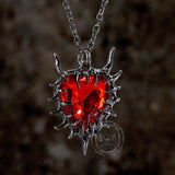 Dark Thorn Heart Alloy Gothic Necklace | Gthic.com