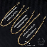 Dark Thorns Cuban Link Alloy Pant Chain