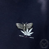 Death Head Moth Zinc Alloy Skull Brooch | Gthic.com