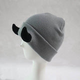 Demon Horned Knitted Beanie Hat | Gthic.com