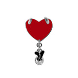 Devil Bat Spider Zinc Alloy Belly Button Ring