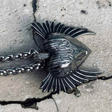 Devil Heart Wings Stainless Steel Pendant | Gthic.com