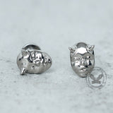 Devil Mask G23 Titanium Ear Cartilage Piercing