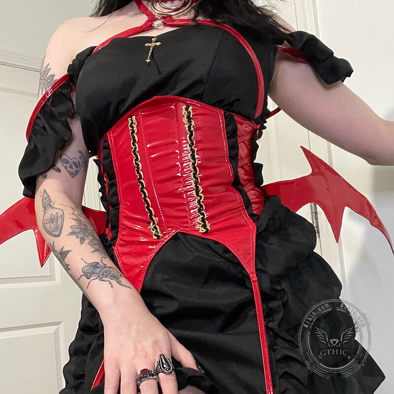 red and black maid dress Red Maid Outfit: Choosing Your Perfect Cosplay