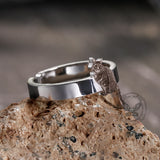 DIY Pet Photo Stainless Steel Lovely Open Animal Ring | Gthic.com