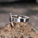DIY Pet Photo Stainless Steel Lovely Open Animal Ring | Gthic.com