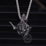 Domineering Dragon Head Stainless Steel Punk Pendant
