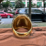 Domineering Lion Head Stainless Steel Ring