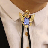 Double-Headed Eagle Alloy Cowboy Bolo Tie | Gthic.com
