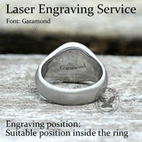 Egyptian Ankh Stainless Steel Ring