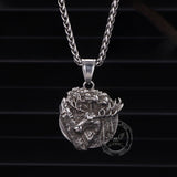 Elk Forest Stainless Steel Pendant | Gthic.com