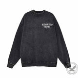 Eternal Grim Reaper Skull Vintage Washed Sweatshirt | Gthic.com
