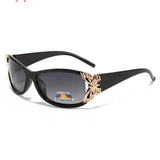 Fashion Butterfly Decorated Polarized PC Sunglasses