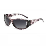 Fashion Butterfly Decorated Polarized PC Sunglasses