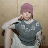 Fashion Gradient Color Knitted Brimless Beanie Hat | Gthic.com