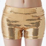 Fashion Hip-Hop Solid Color Sequin Shorts 03 | Gthic.com