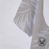 Fashion Leaf Print Short Sleeve Lapel Polo Shirt 03 | Gthic.com