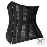 Fashion Mesh Lace-Up Court Corset | Gthic.com