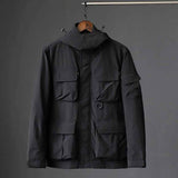 Multi-Pocket Wear-Resistant Windproof Waterproof Work Jacket