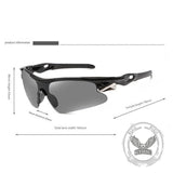 Fashion Outdoor Windproof UV-Proof PC Sunglasses