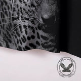 Fashion Wild Cheetah Print Short Sleeve Polo Shirt | Gthic.com