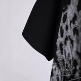 Fashion Wild Cheetah Print Short Sleeve Polo Shirt | Gthic.com