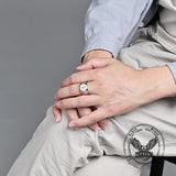 Fashionable Diamond Cross Stainless Steel Ring | Gthic.com