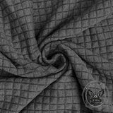 Fashionable Plaid Half-Zip Jacquard Sweatshirt