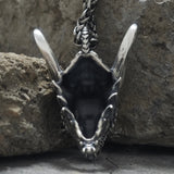 1936 Hobo Nickel Coin Anello teschio in argento sterling