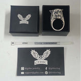 Fierce Panther Sterling Silver Animal Ring