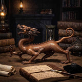 Four Mythical Beasts Brass Vintage Figurine