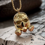 Gas Mask Skull Stainless Steel Pendant