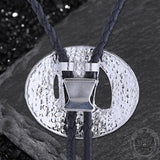 Geometric Gemstone Adjustable Bolo Tie