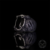 Gothic Beast Claw Gemstone Sterling Silver Ring | Gthic.com