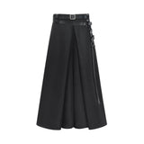Gothic Black Adjustable Men's Skirt Pants | Gthic.com