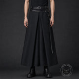 Gothic Black Adjustable Men's Skirt Pants | Gthic.com