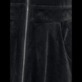 Gothic Black Devil Horn Hooded Dress