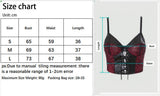 Gothic Dark Spiderweb Strappy Tight-Fitting Camisole
