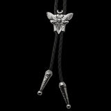 Gothic Death Moth Zinc Alloy Bolo Tie | Gthic.com